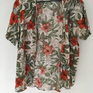 Animal Print Hawaiian Shirt